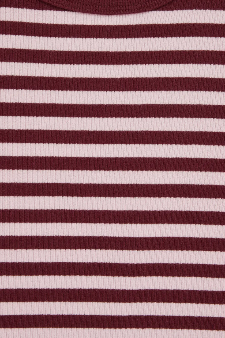 WE Fashion longsleeve gestreept bordeaux, foto 6