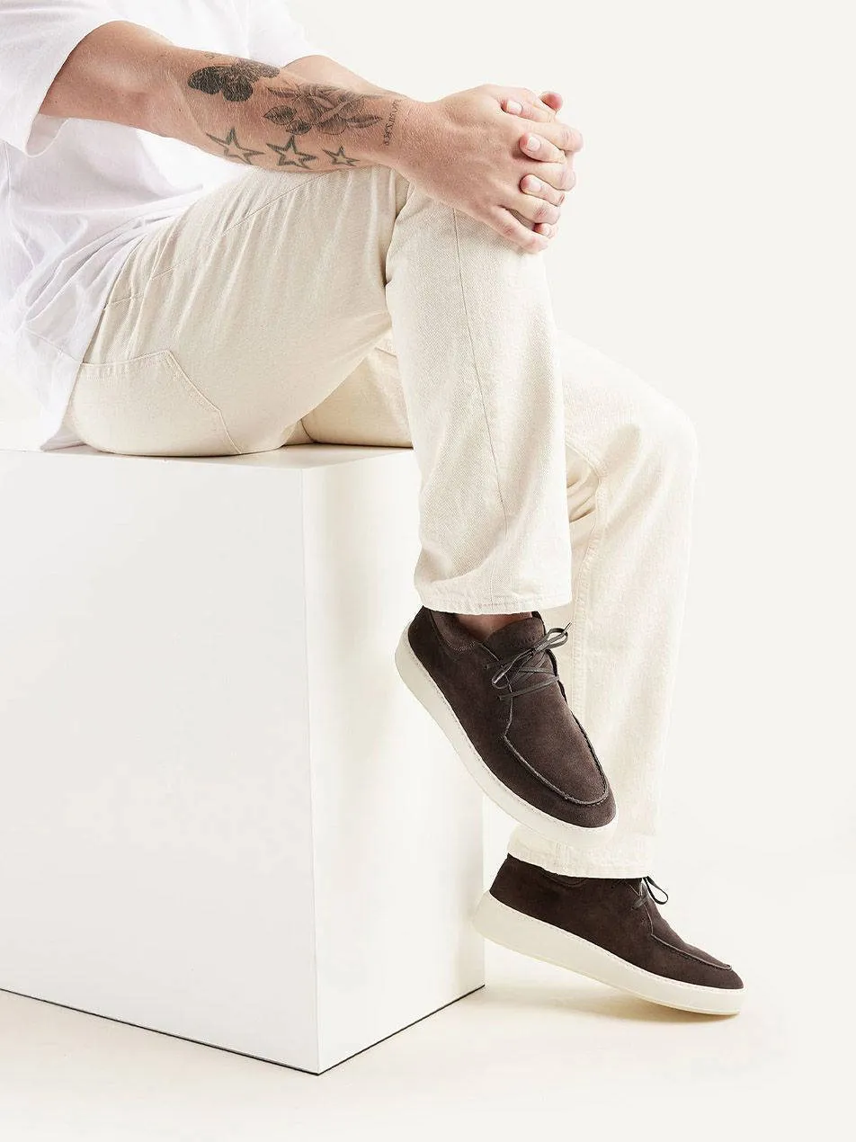 Nubikk Jiro Gio suède enkelboots donkergrijs, foto 6