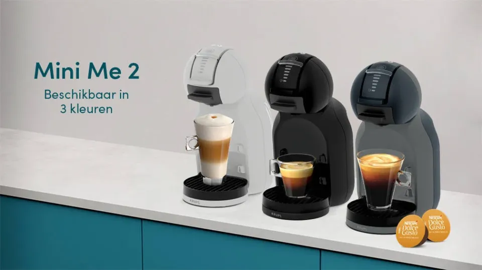 Krups Dolce Gusto Mini Me 2 KP143B espressoapparaat grijs, foto 4