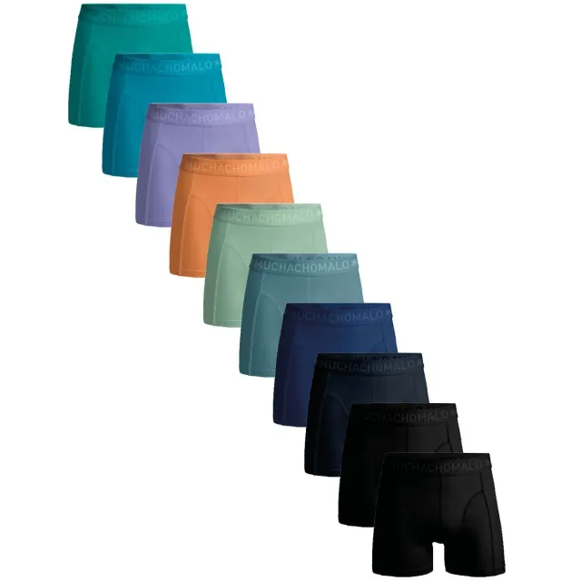 Muchachomalo Heren 10-pack Boxershorts Veelkleurig