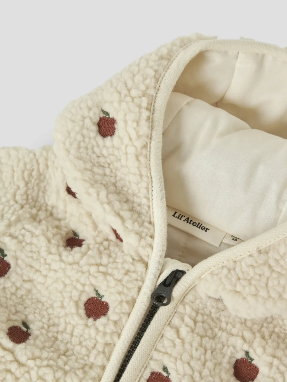Lil' Atelier baby teddyjas ecru, foto 7