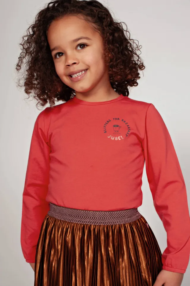 Jubel aansluitende longsleeve rood, foto 4