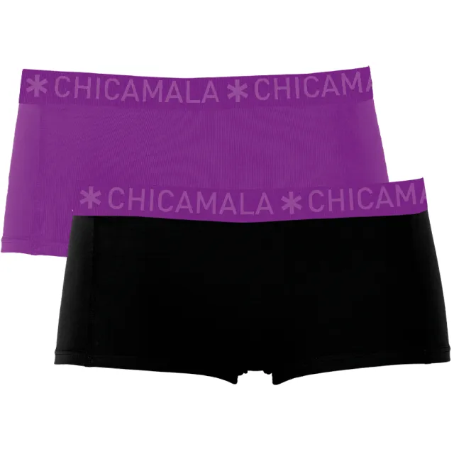Muchachomalo Meisjes 2-pack Boxershorts Veelkleurig