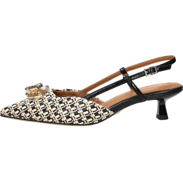 Tamaris slingbacks zwart, foto 2