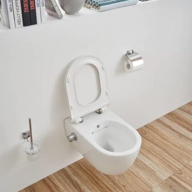 Sanilux Easy Flush Slim wandcloset met bidet