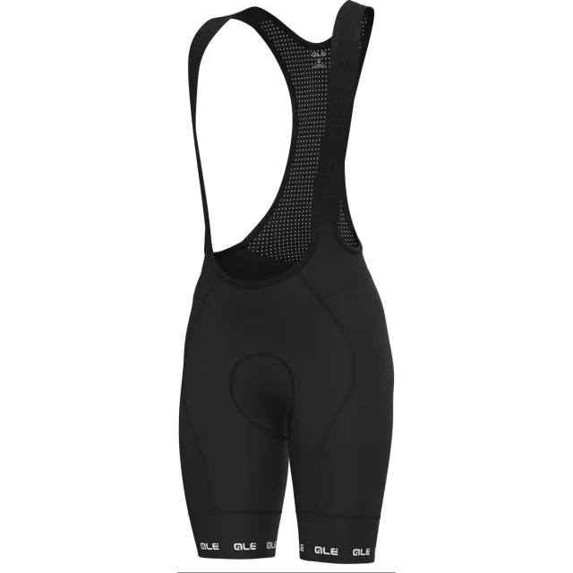 Alé Pr-E Strada 2.0 dames fietsbroek met bretels zwart