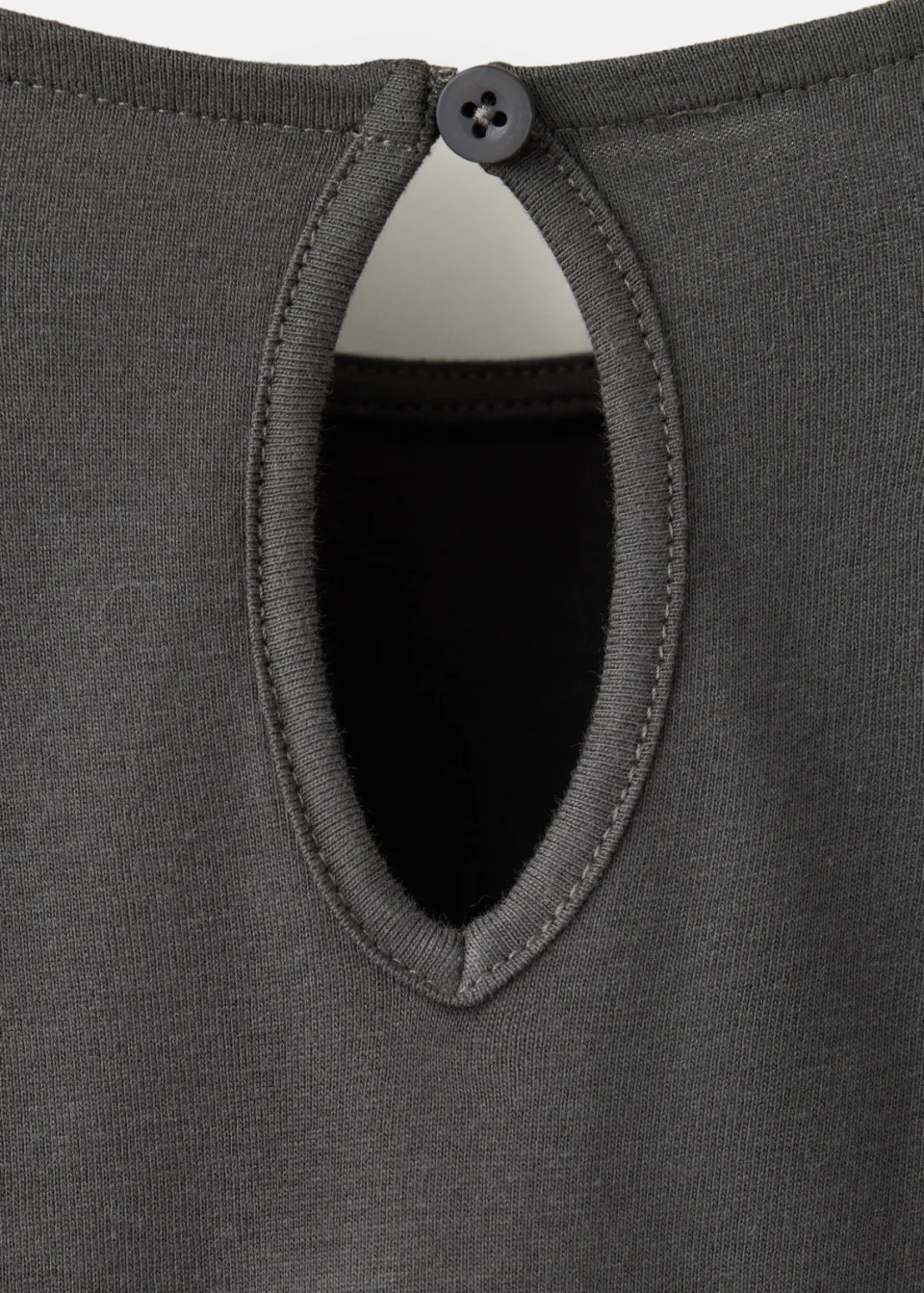 Mango Kids blouse met borduursels antraciet, foto 2