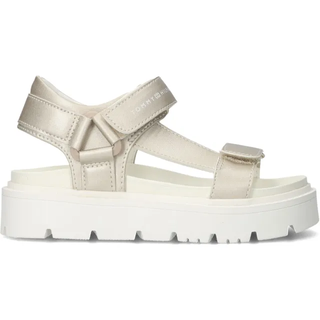 Tommy Hilfiger Meisjes Sandalen 34285 - Goudkleurig