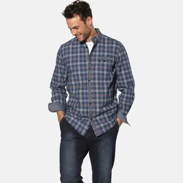 Babista casual overhemd ILAN blauw