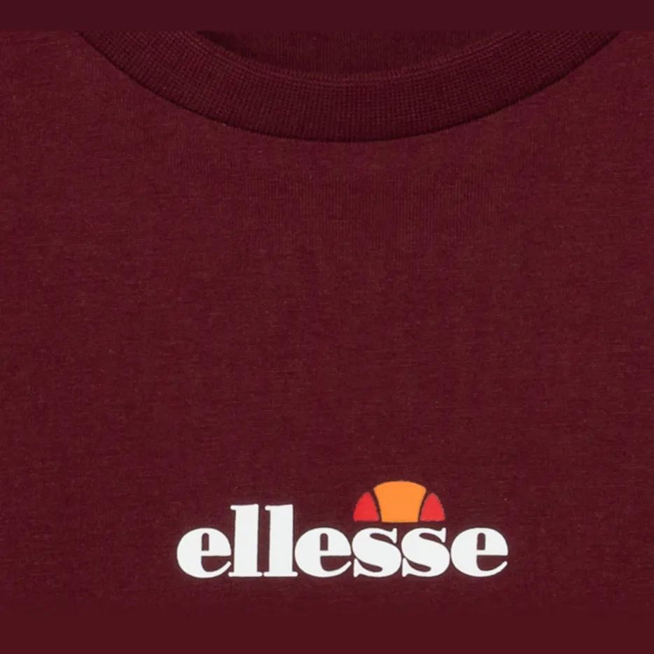 Ellesse T-shirt donkerrood bordeaux, foto 4