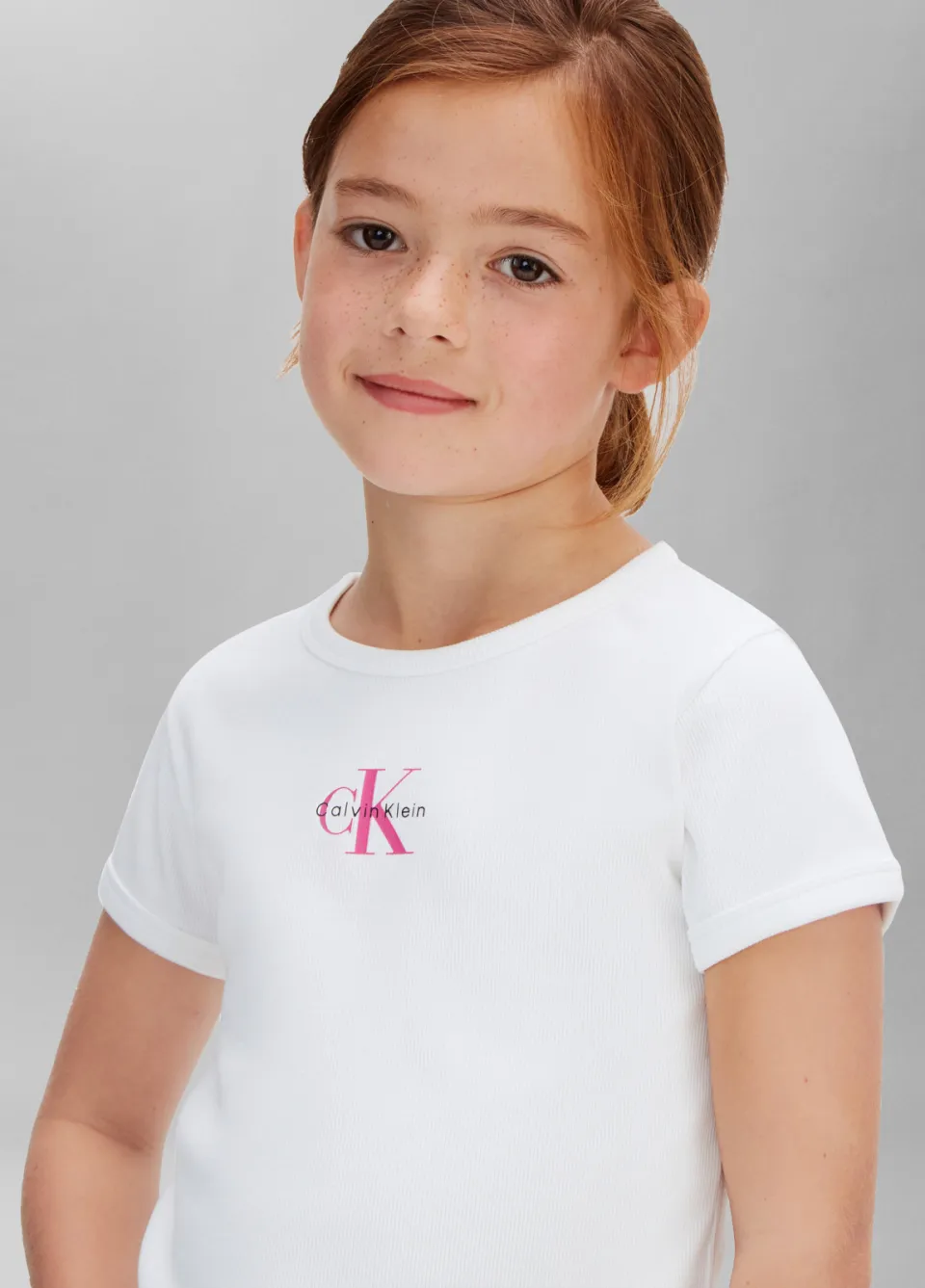 Calvin Klein T-shirt wit, foto 5