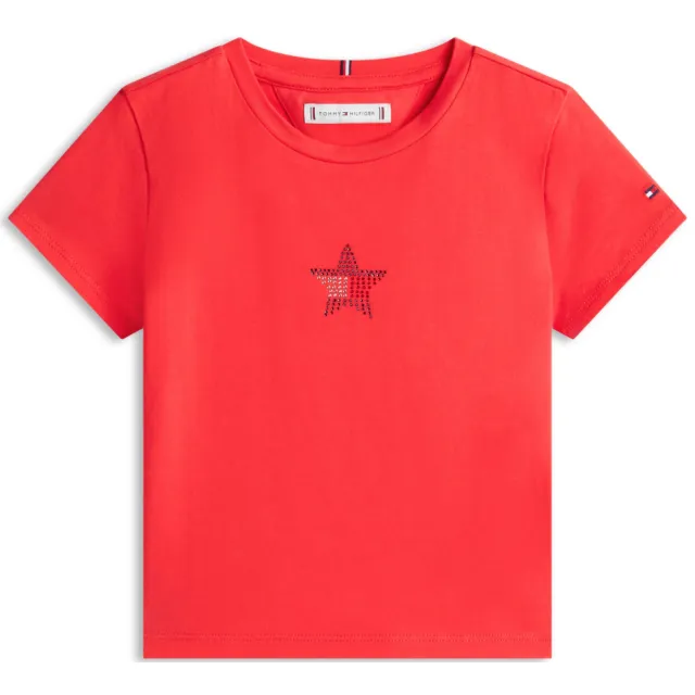 Tommy Hilfiger T-shirt rood, foto 2