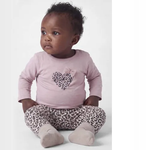 NAME IT BABY regular fit longsleeve met print lila