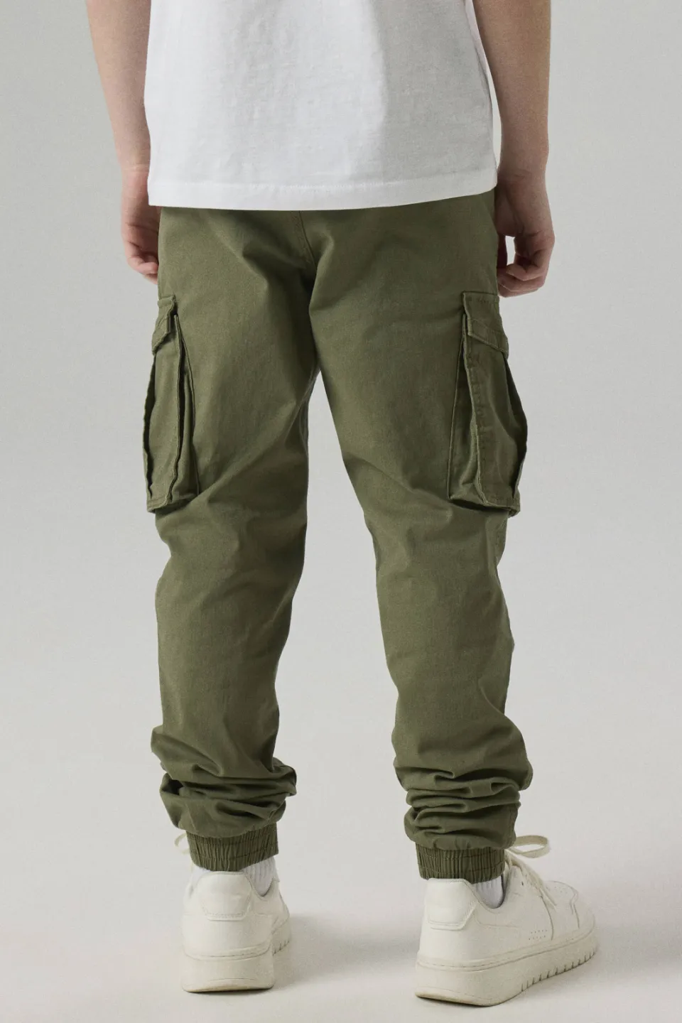 NAME IT KIDS cargobroek NITBAMGO groen, foto 6