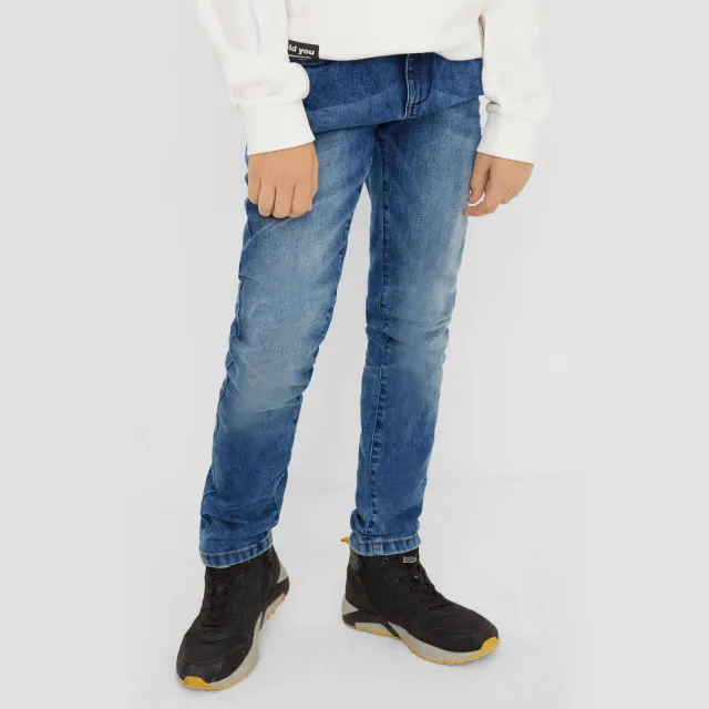 s.Oliver slim fit jeans stonewashed Blauw