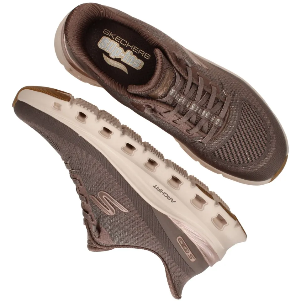 Skechers Slip-Ins Glide-Step Pro sneaker bruin, foto 6