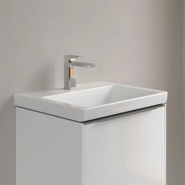 Villeroy & Boch Subway 3.0 wastafel 55x44 cm zonder overloop wit alpin