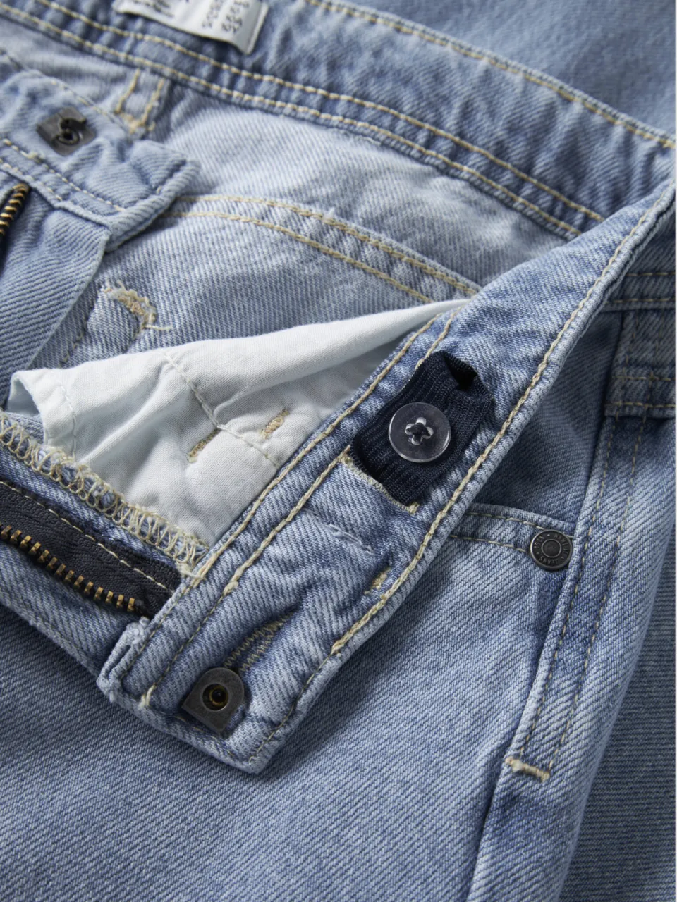 NAME IT KIDS loose fit jeans light blue denim, foto 5