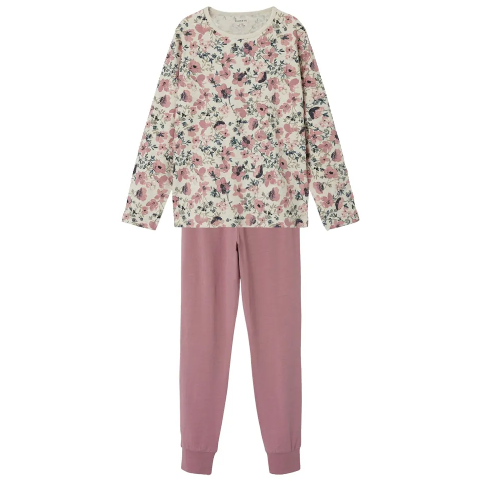 NAME IT Nostalgia Flower pyjama roze, foto 2