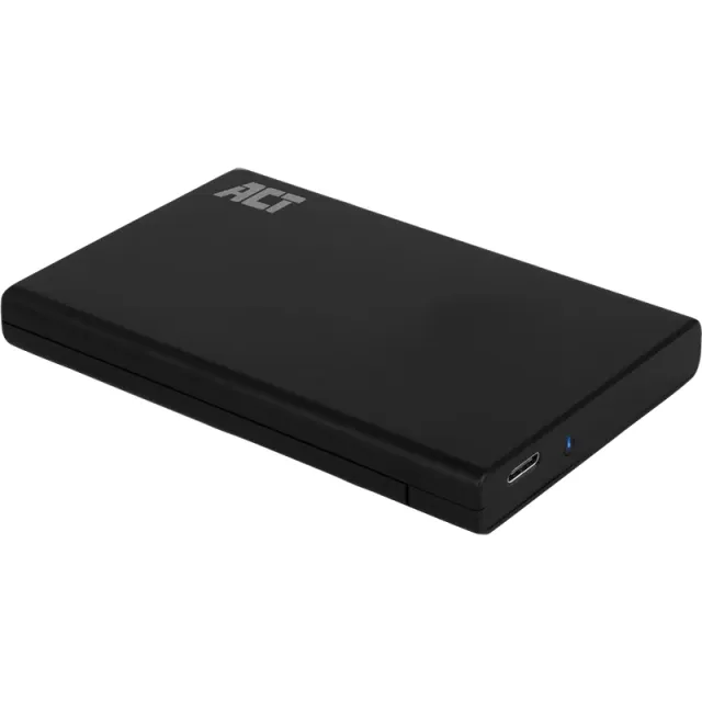 Act AC1225 USB-C harde schijf behuizing 2,5 inch zwart