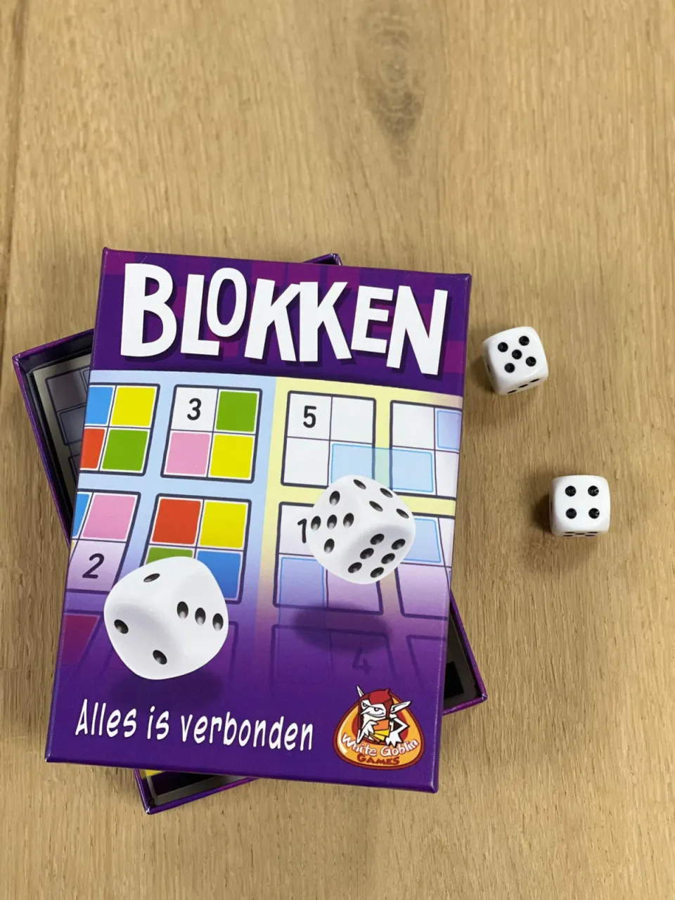 White Goblin Games Blokken dobbelspel, foto 2