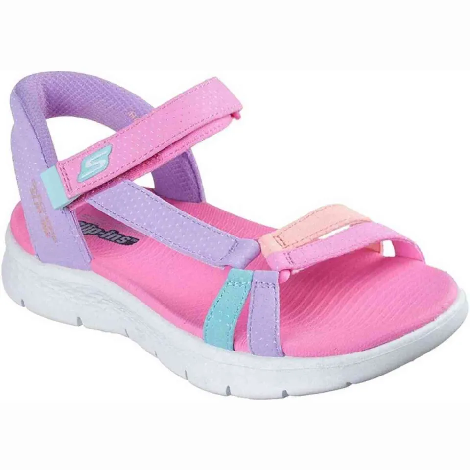 Skechers GO WALK Flex sandaal roze