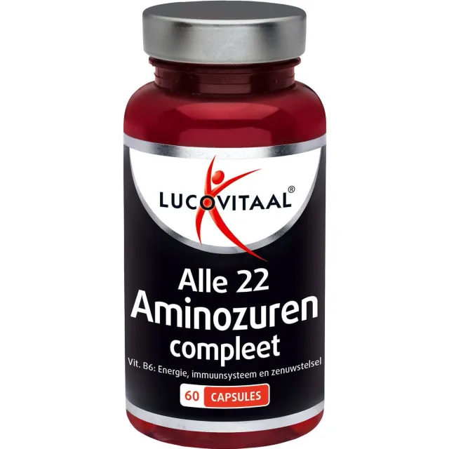 Lucovitaal Aminozuren + Vitamine B6 - 60 capsules