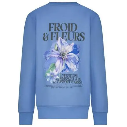 Cars oversized sweater met backprint grijsblauw, foto 3