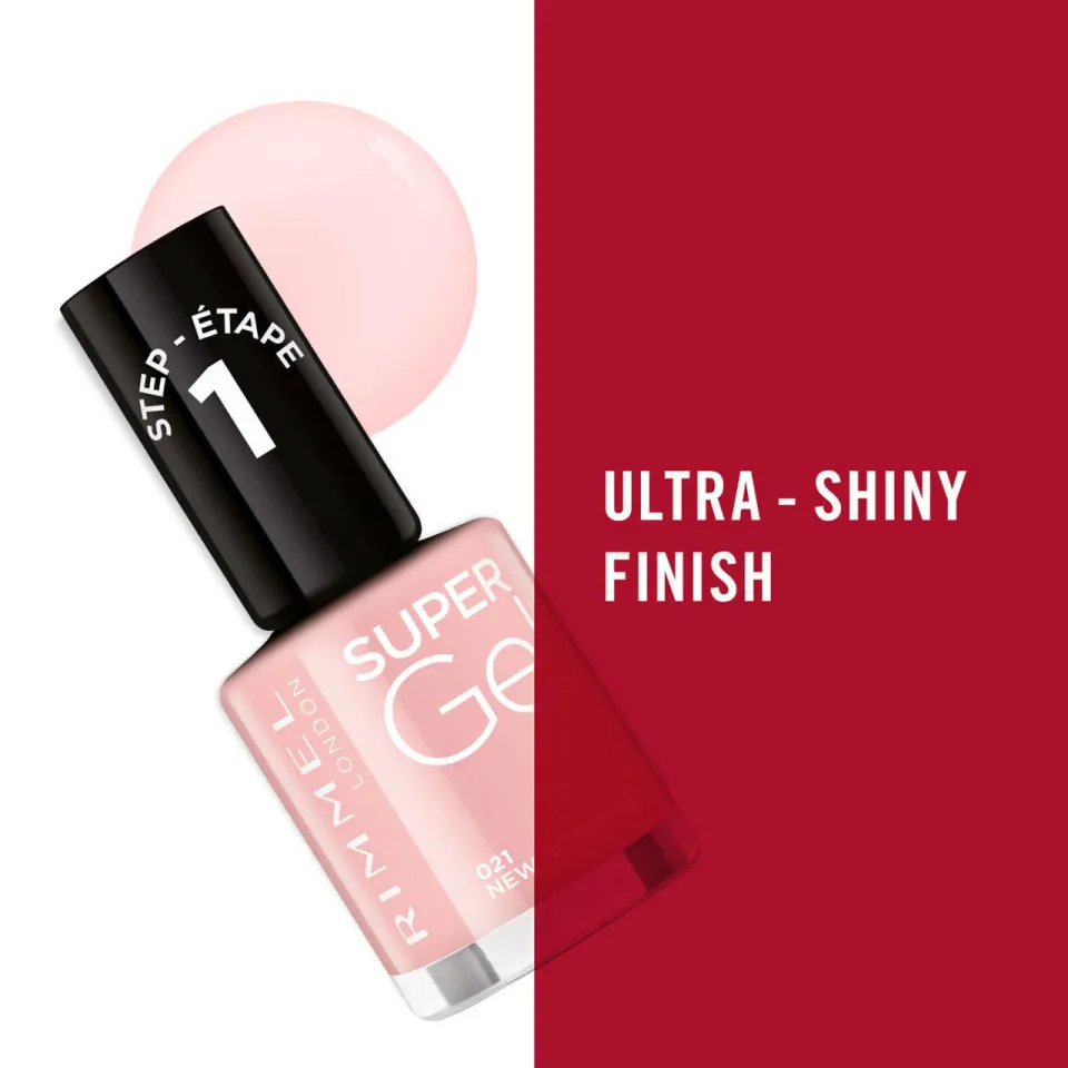 Rimmel London SuperGel nagellak 021 New Romantic, foto 4