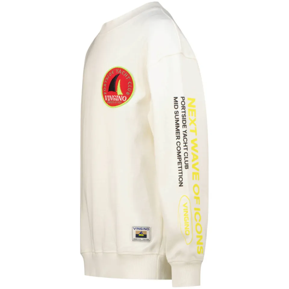 Vingino sweater met backprint - wit, foto 4