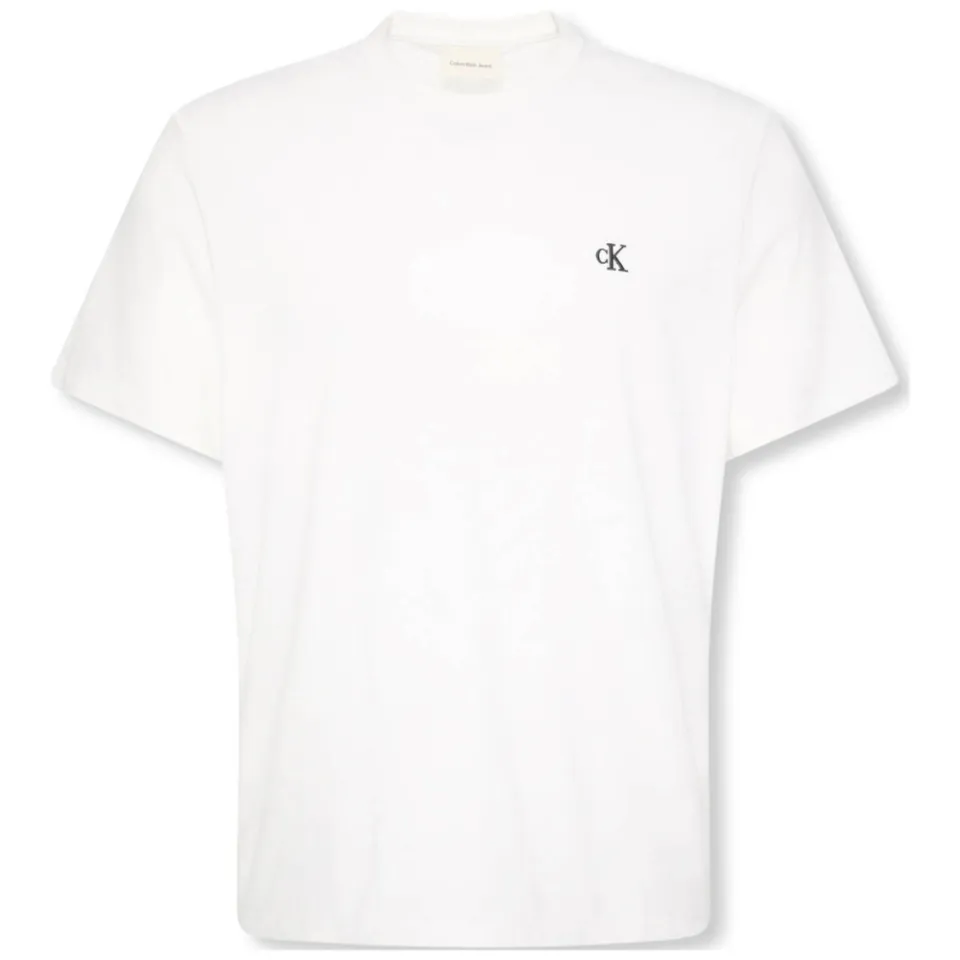 Calvin Klein JEANS regular T-shirt wit, foto 2