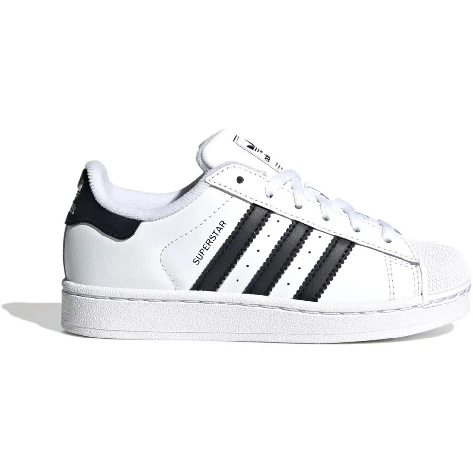 Adidas Superstar II sneakers wit/zwart, foto 2