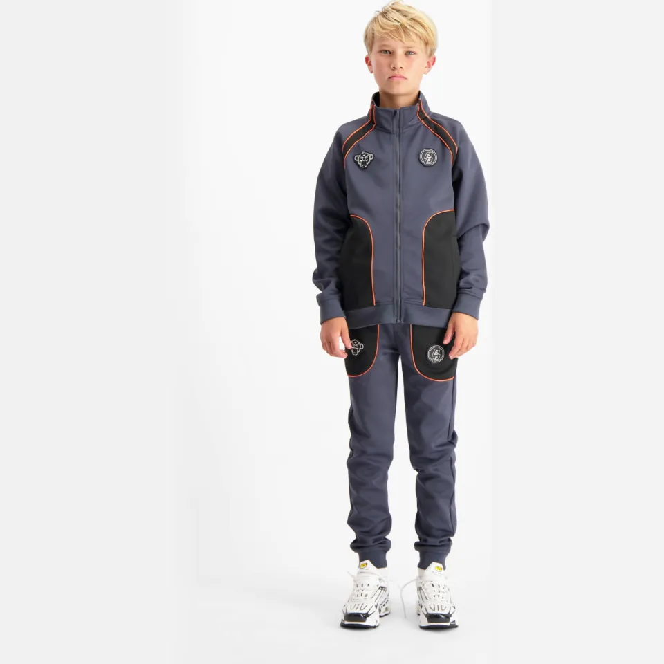 Black Bananas regular joggingbroek grijs Grijs / zwart