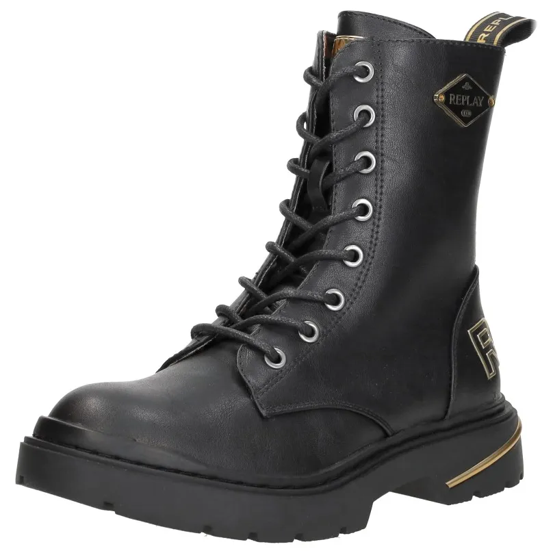 Replay Joplin 15 veterboots zwart, foto 3