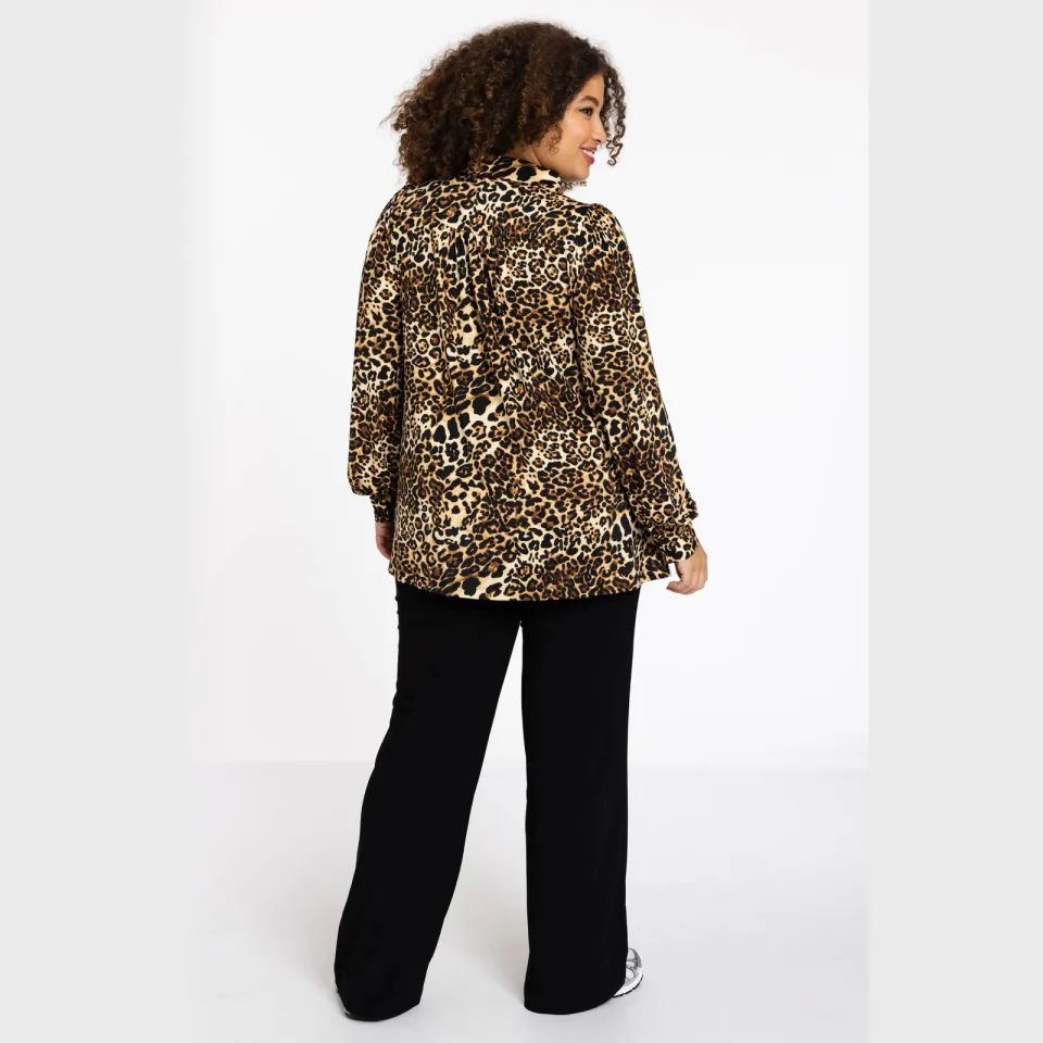 Yoek Serengeti blouse bruin, foto 2