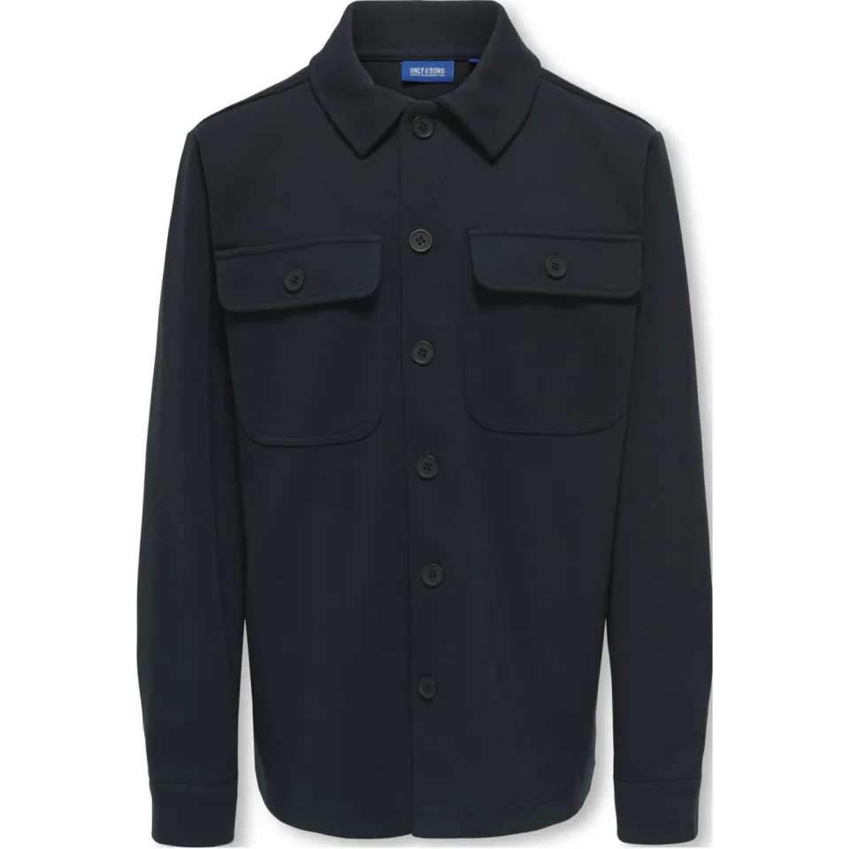 Only & Sons JUNIOR overshirt donkerblauw, foto 2
