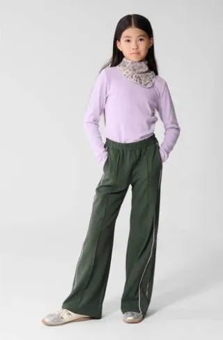 Shoeby casual broek donkergroen donkergroen/lila, foto 2