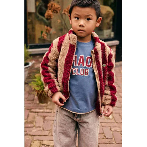 Daily7 oversized longsleeve blauw, foto 4