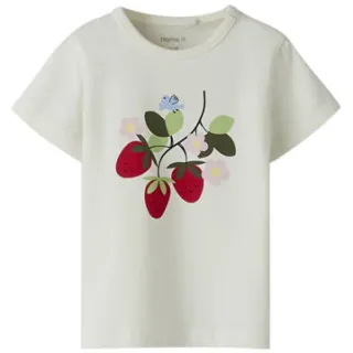 NAME IT T-shirt ecru