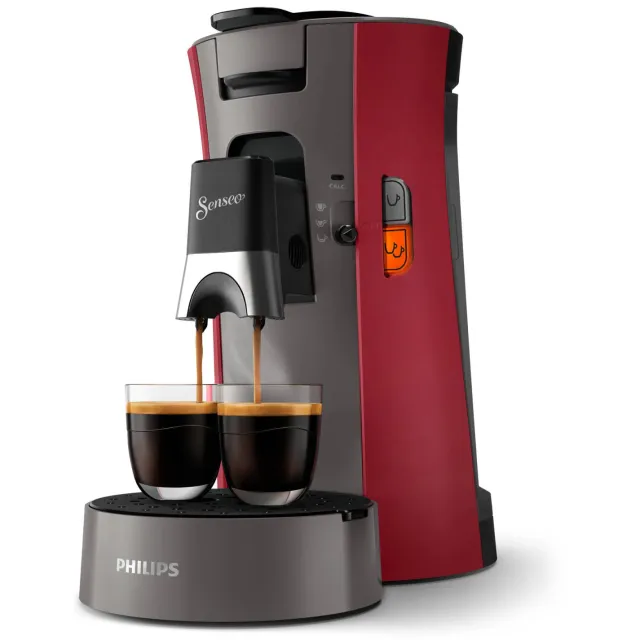 Philips Senseo Select CSA230/90 koffiepadmachine rood