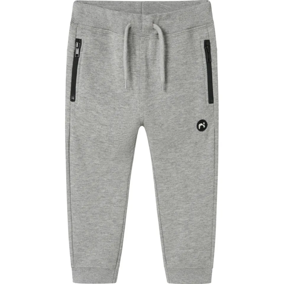 NAME IT MINI slim fit joggingbroek NMMVIMO grijs, foto 2