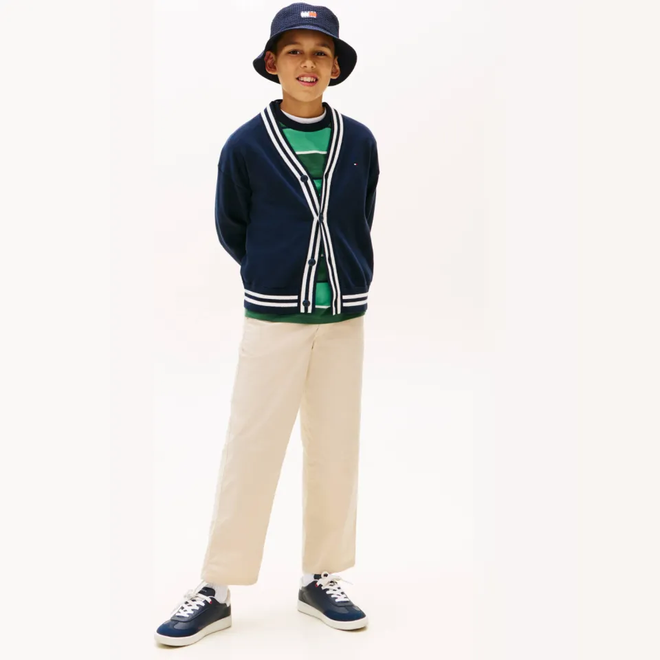 Tommy Hilfiger Baggy Chino Pant broek beige