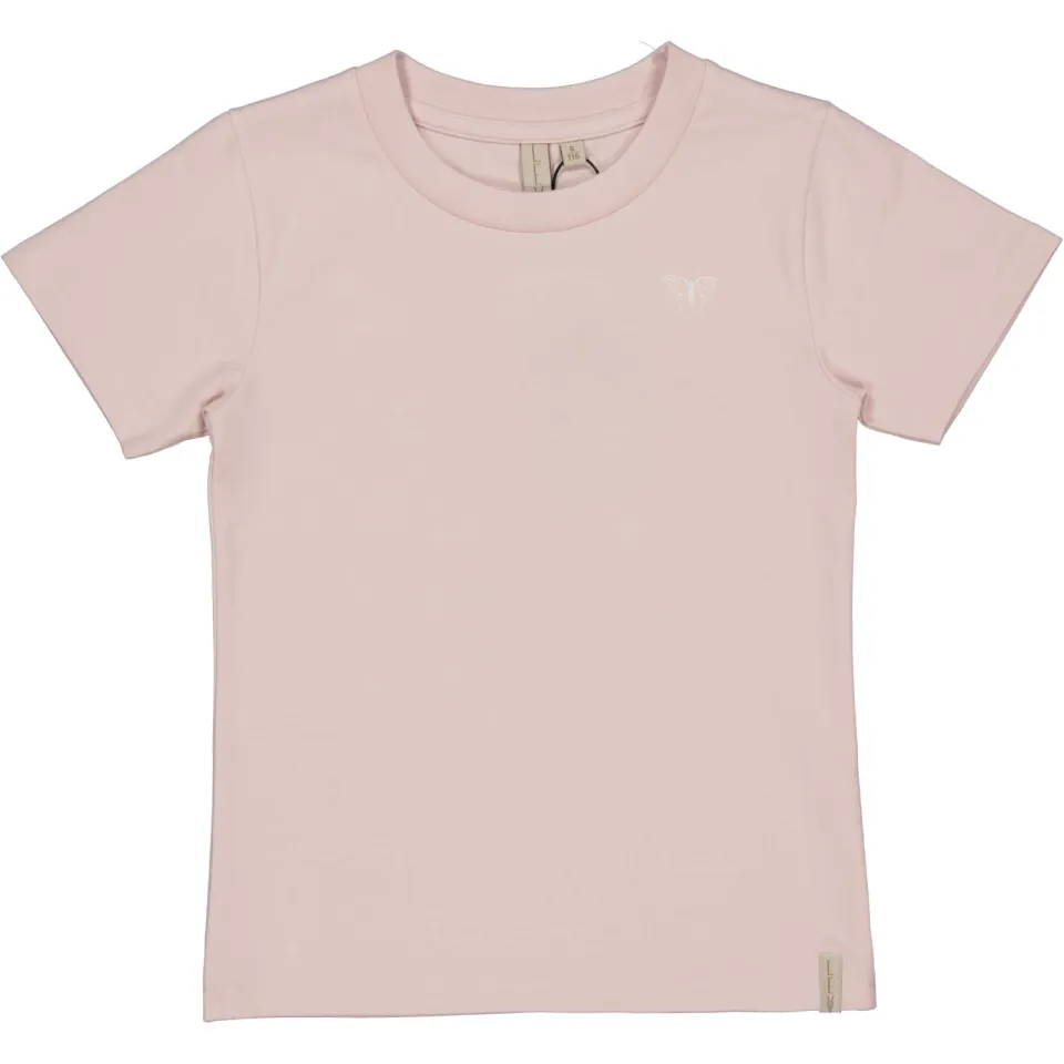 LEVV Little T-shirt met backprint roze