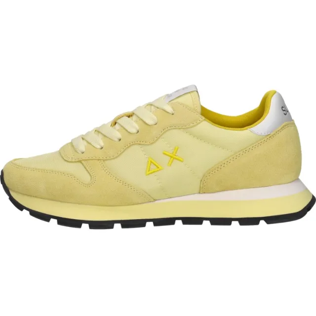 Sun68 Ally Solid lage sneaker lichtgeel geel, foto 2
