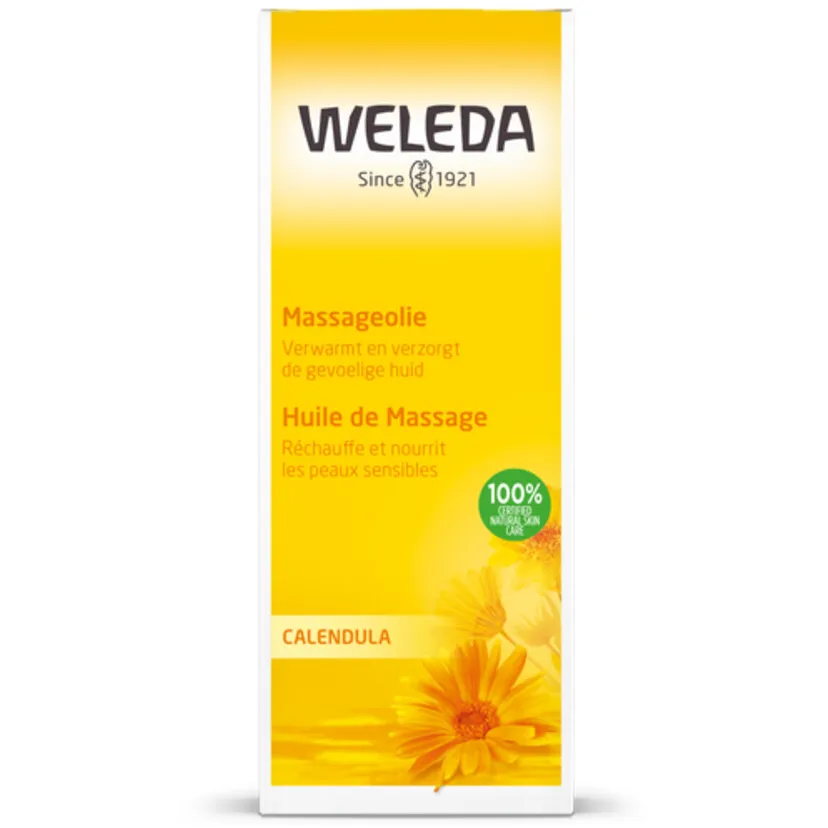 Weleda Calendula massageolie 100 ml, foto 2