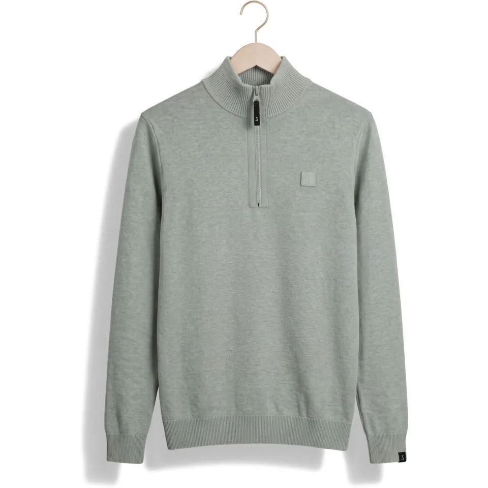 Butcher of Blue regular fit gebreide trui met wol - ice green, foto 4