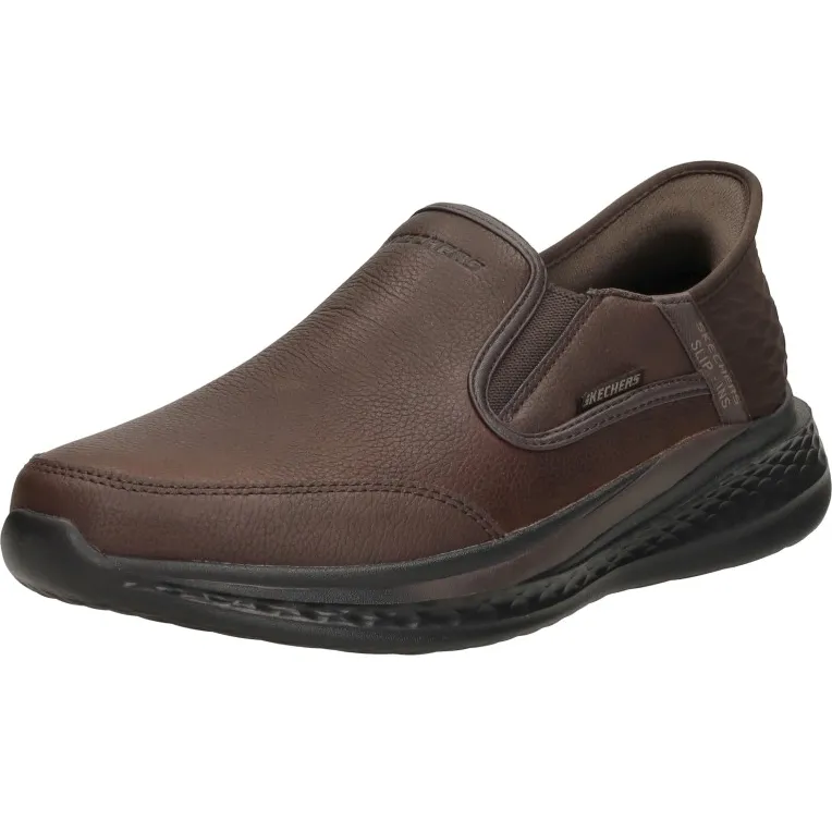 Skechers Slade instappers donkerbruin, foto 3