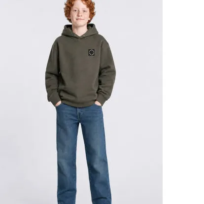 Petrol Industries hoodie met logo - kaki, foto 3