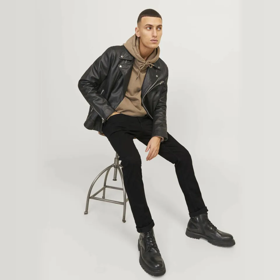Jack & Jones slim fit jeans - black denim, foto 3