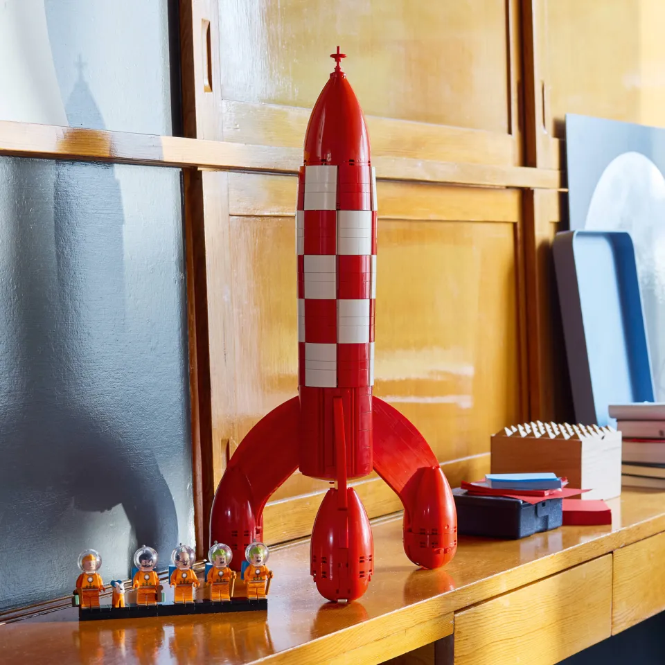 Lego IDEAS Kuifje maanraket 21367, foto 5